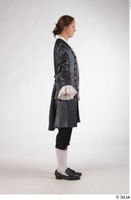  Photos Woman in Medieval civilian dress 2 18th century Historical Clothing a poses whole body 0003.jpg